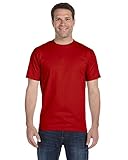Hanes(ハネス) メンズ BEEFY(ビーフィ) 半袖Tシャツ US サイズ: XX-Large カラー: レッド