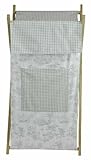 Tadpoles Toile Hamper, Sage by Tadpoles