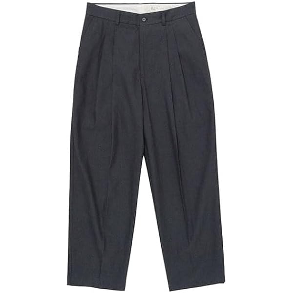 Still By Hand スティルバイハンド ワイドテーパード デニムパンツ STILL BY HAND (スティルバイハンド) 中太テーパードデニム