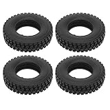 RCカーラバータイヤ RCアクセサリ RCタイヤ 1/14 ラバータイヤ タミヤ トラクタートラック用 RCタイヤ 1/14RC カーラバー 4Pcs 20mm