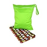 Baby Changing Pad and Wet Dry Diaper Bag Travel Set (Owl) by Silli Me