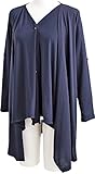 アビックス アルゴヴィア 授乳ケープになるドレープカーディガン(UVカット加工) M ネイビー 天竺 356163