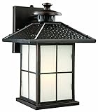 Design House 516781 Gladstone Outdoor Fluorescent Downlight with Photocell, 11-1/8-Inch by 7.75-Inch