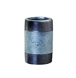 Everflow Supplies npgl3035 3 – 1 / 2 "ロング亜鉛メッキスチールニップルパイプ継手呼びサイズ3 "直径