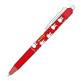 クツワ ミッフィー フリクションボールノック 0.5mm レッド