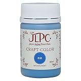 和信ペイント JLPCクラフトカラー 多用途水性塗料 80ml 青