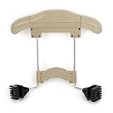 オートカープラスチックシートのヘッドレストフックスーツコートハンガーベージュ