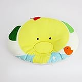 幼児ベビー枕ヘッドレスト、ソフトメモリフォームSpecialtyデザインの赤ちゃん、防ぐフラットヘッドSyndrome、オレンジレッド