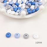 Mamimami Home はがため 赤ちゃん 舐める 安全 シリコーン製ビーズ　12MM算盤 50個 赤ちゃん 出産祝い ベビー 知育玩具 ガラガラ ライト DIY アクセサリー 男の子 女の子 0