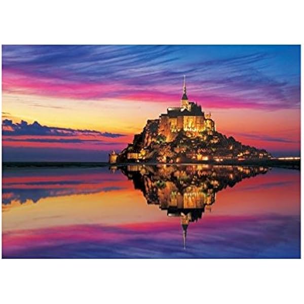 Amazon 3000ピース ジグソーパズル 究極 パズルの達人 モン サン ミシェルとその湾vii スモールピース 73x102cm ジグソーパズル おもちゃ