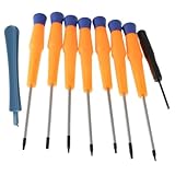 niceeshop(TM) ツール修理キット精密スクリュードライバートルクスフラットヘッドスクリューセットこじ開けツール