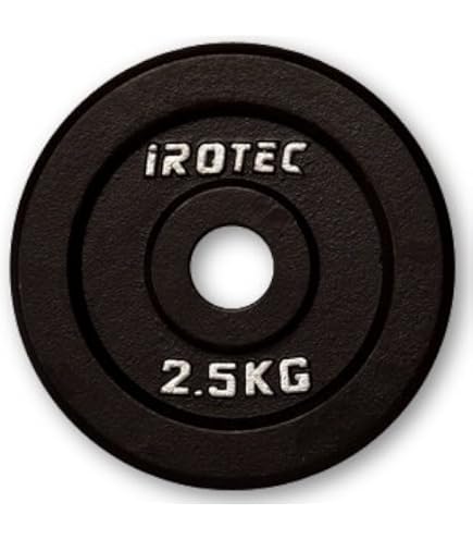 iROTEC ダンベルセット5kg/2.5kg/1.25kg 合計35kg Amazon | IROTEC（アイロテック）アイアン ダンベル 35KG