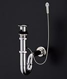 T7PW1 TOTO壁排水金具(Pトラップ) ワンプッシュ式専用排水金具 洗面器用排水金具