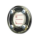 協和:丸型フランジ型オイルゲージ ＜KF＞ 型式:KF-35型