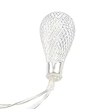 三番目の店 パーティー　ストリップ　ランプ　クリスマス　店舗装飾 誕生日 新年 装飾　10pc*1.5M 電池式　LED　コットン　ボール　妖精　ストリング　ライト