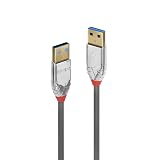 LINDY 0.5m CROMO LINE USB3.0 Type-Aケーブル(型番:36625)