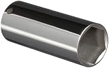 Martin BD628 7/8 Type II Opening 3/8 Square Drive Socket, 6 Points Deep, 2-7/8 Overall Length, Chrom