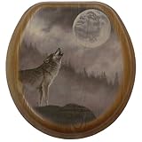 Comfort Seats C1B2R1-746-17OB Kindred Spirits Round Toilet Seat with Oil Rubbed Bronze Alloy Hinge, 