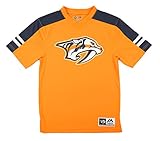 Nashville Predatorsマジェスティッククイック再生イエローパフォーマンスシャツ(大人用小)