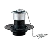 中部コーポレーション 風呂栓 浴槽用排水金具 防水層用 SNAB-R-50 1