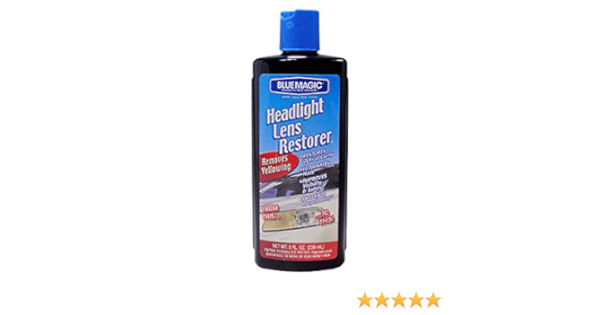 Amazon ヘッドライトレンズクリーナー236ml 自動車ヘッドライトカバーのくもりや黄ばみを消す ヘッドランプカバー磨き ライト部の汚れ落とし 洗車 お手入れ用品 車 バイク