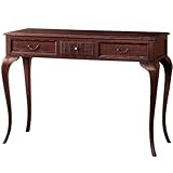 クロシオ ウェール コンソールテーブル ブラウン 幅106.5cm 完成品 猫脚