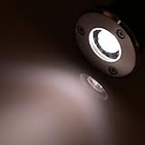 LIXADA 1W 12V DC IP67 LED　埋め込み式ライトランプ　防水　ハイパワー　強化ガラス　スクエア、ガーデン、庭、屋外用 CE RoHS認証