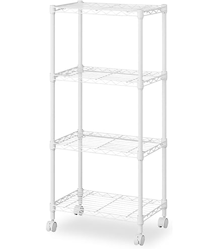 Amazon｜ニトリ(NITORI) スチールラック LT 3段 ホワイト 幅44.5×奥行