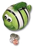セラミック魚カラフルトロピカル魚Bank (グリーン)
