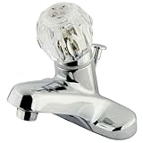 Kingston Brass KB521 Single Handle 4 in. Centerset Lavatory Faucet with Retail Pop-up