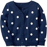 Carter's(カーターズ) ネオンポルカドットカーディガン ネイビー トップスカーディガン 2歳【並行輸入】