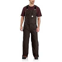 Carhartt ダークブラウン オーバーオール Amazon.co.jp: カーハート Carhartt メンズ リラックスフィット