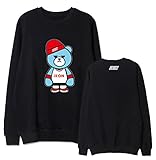 Ikon Bobby b.i Welcome Backフリースセーターブラックシャツ XL ブラック