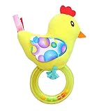 Happy Cherry Baby Infant Musical Hand Shake Bell Ring Stick Rattles Stroller Play Toys Gifts - Littl