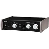 TEAC Reference 501 ヘッドホンアンプ フルアナログデュアルモノーラルサーキット ハイレゾ音源対応 ブラック HA-501-B