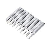 11個 コテ先 無鉛はんだごてチップ 900M ポータブル はんだごて コテ先 交換用コテ先 交換こて先 交換はんだ 鉄 先端ステーションツール はんだ付けステーションのこて先セット用