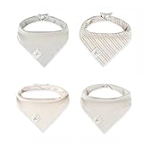 Jolieer ベビー 三角スタイ 三角バンダナ オシャレな ビブ スタイ 4枚セット