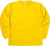 [グリマー] 長袖 4.4オンス ドライ ロングスリーブ Tシャツ [クルーネック] 00304-ALT ボーイズ デイジー 140cm (日本サイズ140相当)