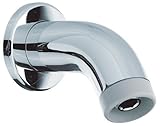 Hansgrohe 27438001 Small Cast Brass Shower Arm and Flange, 1/2-Inch, Chrome [並行輸入品]