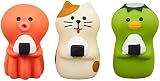 DECOLE デコレ concombre コンコンブル おむすび妖怪セット ZCB-28446 ミニチュア おにぎり ねこ ネコ 猫 たこ タコ かっぱ カッパ