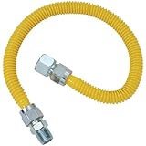 Brasscraft CSSC24-48 Gas Range and Furnace Flex-Lines by BrassCraft