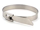 Cable Tie Supply CTS Brand - 6 Inch 150 Lb. Tensile Strength 316 Stainless Steel Cable Tie (Bag of 1