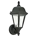 Sunset Lighting F7847-62 Outdoor Wall Sconce with Clear Glass, Rubbed Bronze Finish [並行輸入品]