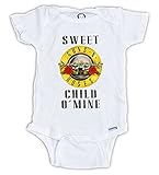 JujuアパレルGuns N ' Roses Onesie カラー: ホワイト