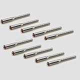 10 X ネジマンドレルアーバー 3.175 mm シャンクのカットオフロータリーシャフトツールのホイールホルダ