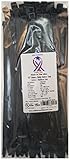 USA Strong Cable Ties. 12" Nylon Zip Cable Ties. Large 120 LB Tensile Strength Heavy Duty Industrial