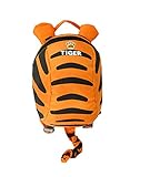 3Dユニークなキッズリュックアンチ失われたベビーバッグファッションリュック[タイガー]