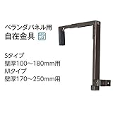 タカショー　バルコニー・ベランダ商品セレクト　パネル取付金具　自在金具　Sタイプ　　BZ-S1　14694900