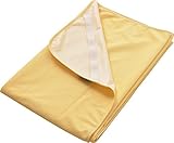 エムール 防水シーツ ダブル ゴムバンド付 クリーム