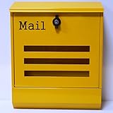 郵便ポスト 郵便受け 大型メールボックス壁掛けイエロー黄色プレミアムステンレスポストpm144